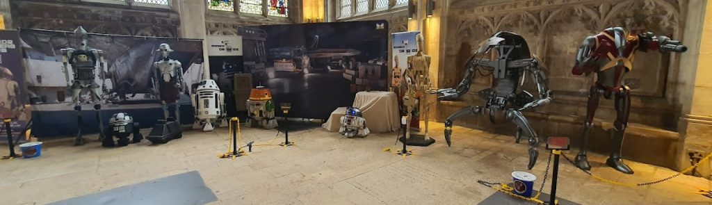 Droids at Peterborough Cathedral