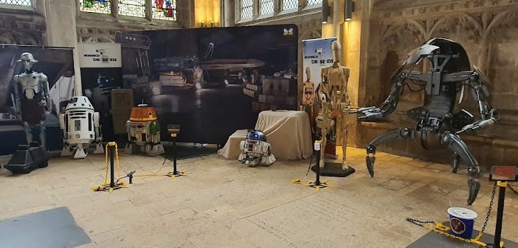 Droids at Peterborough Cathedral