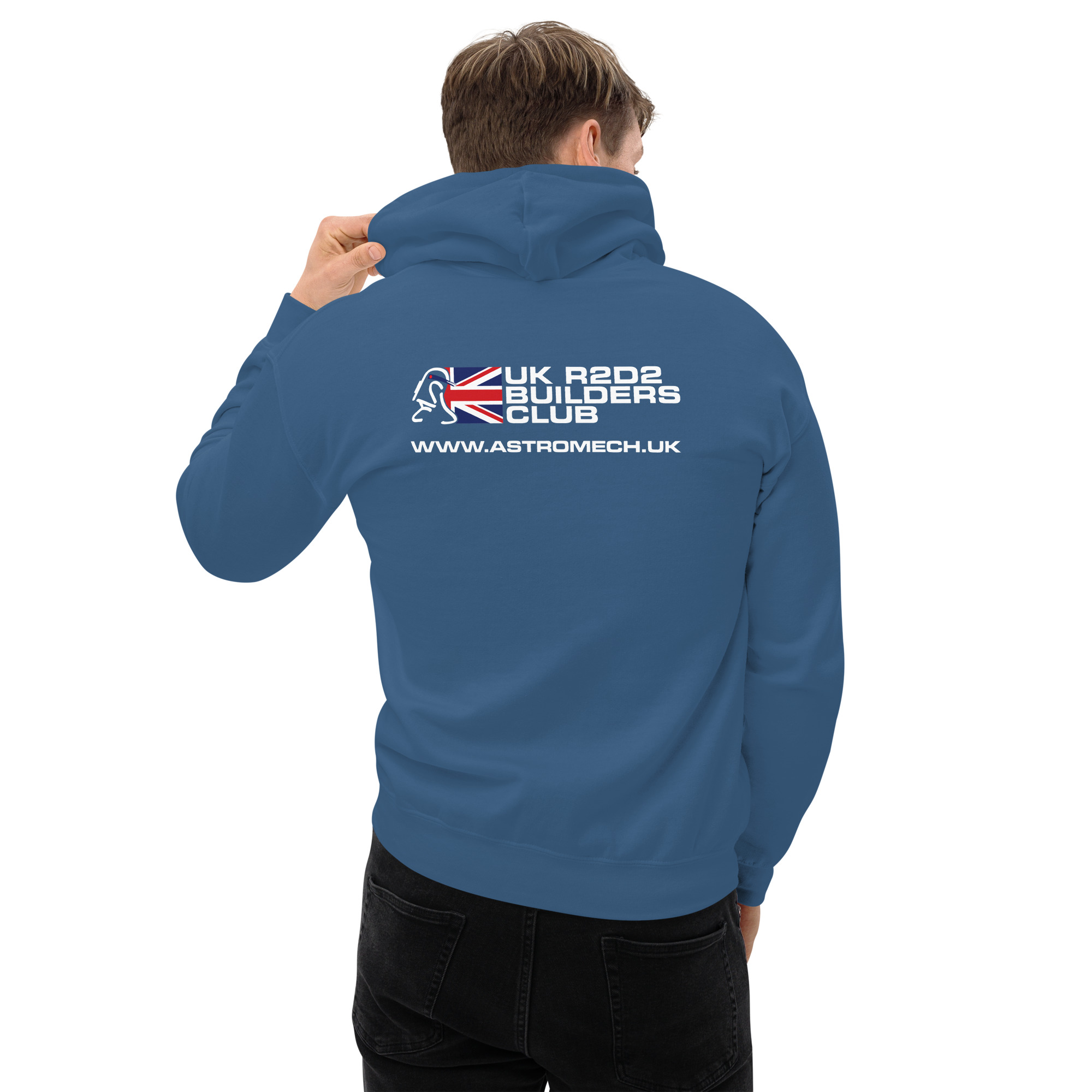 UK R2 Builders Club Unisex Hoodie - Image 4