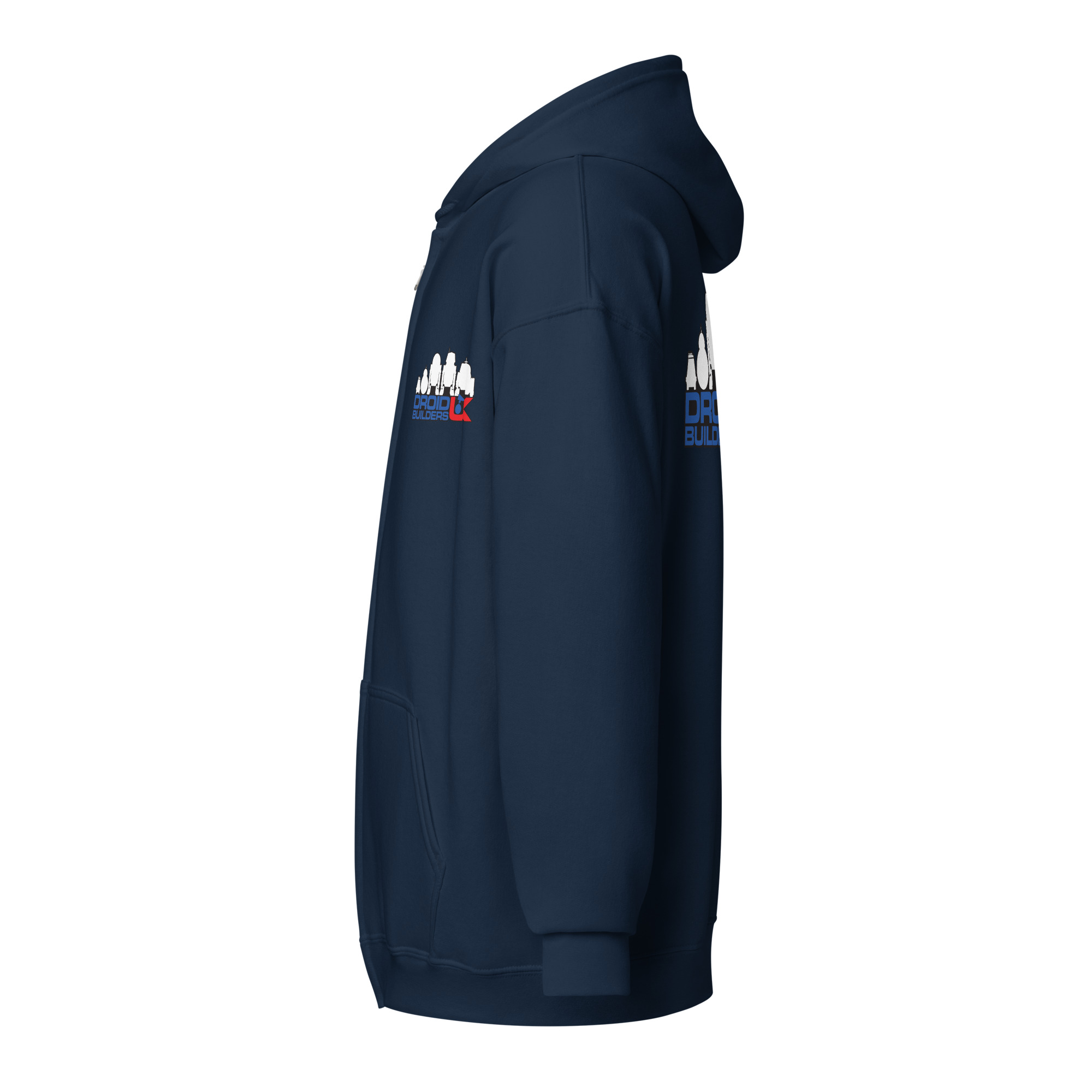 Droidbuilders UK Unisex heavy blend zip hoodie - Image 14