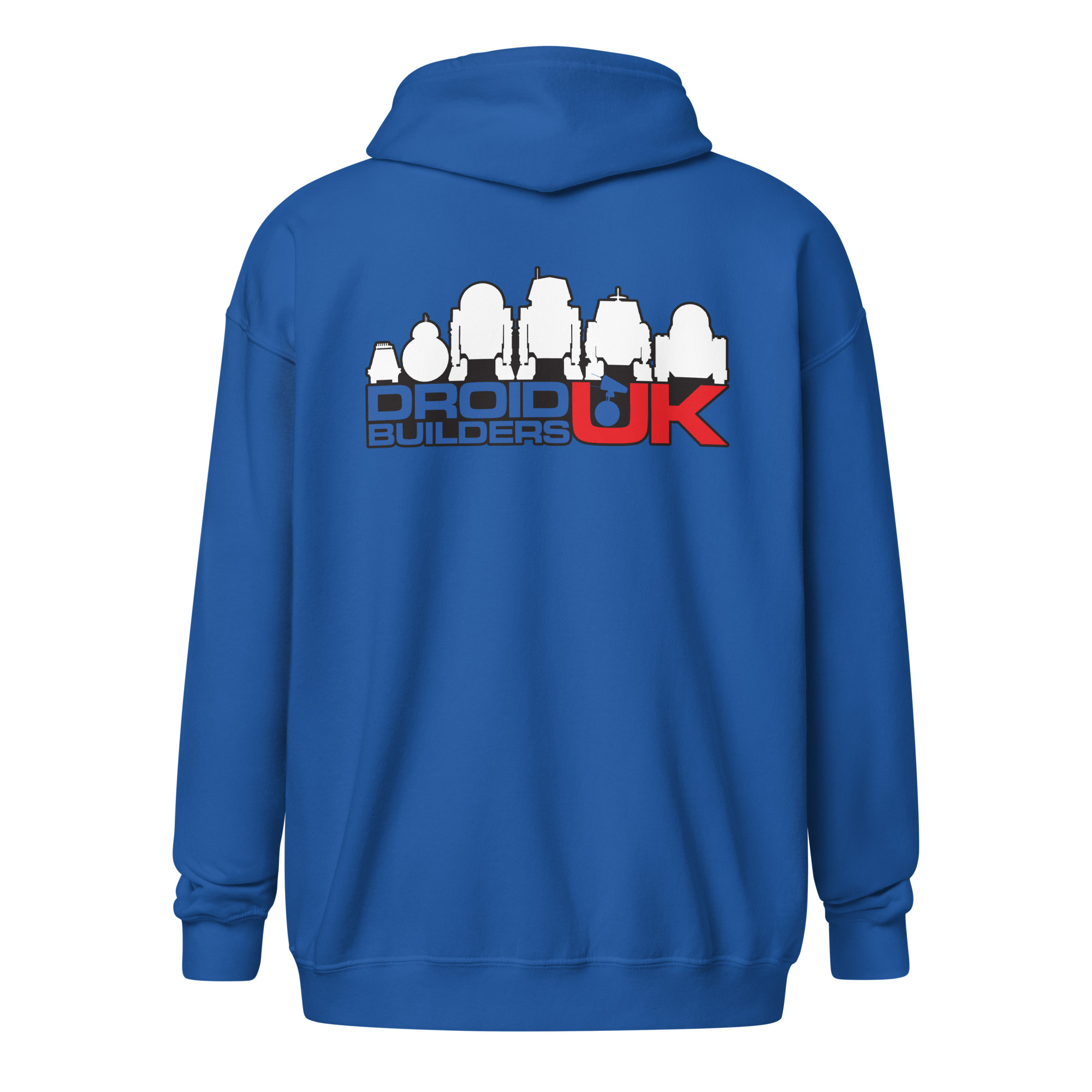 Droidbuilders UK Unisex heavy blend zip hoodie - Image 4