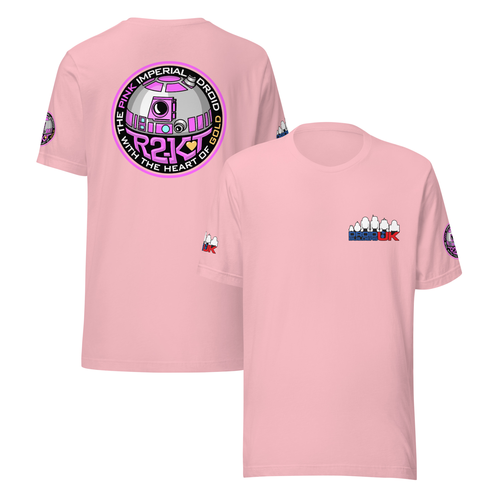 R2KT Droidbuilders UK Charity Tee - Option 2